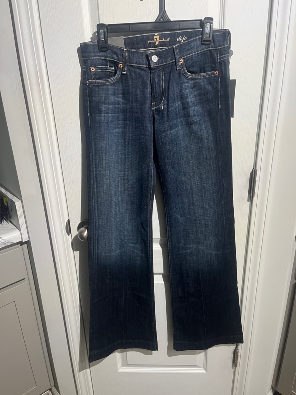 7 For All Mankind Dojo flare leg trouser Jeans